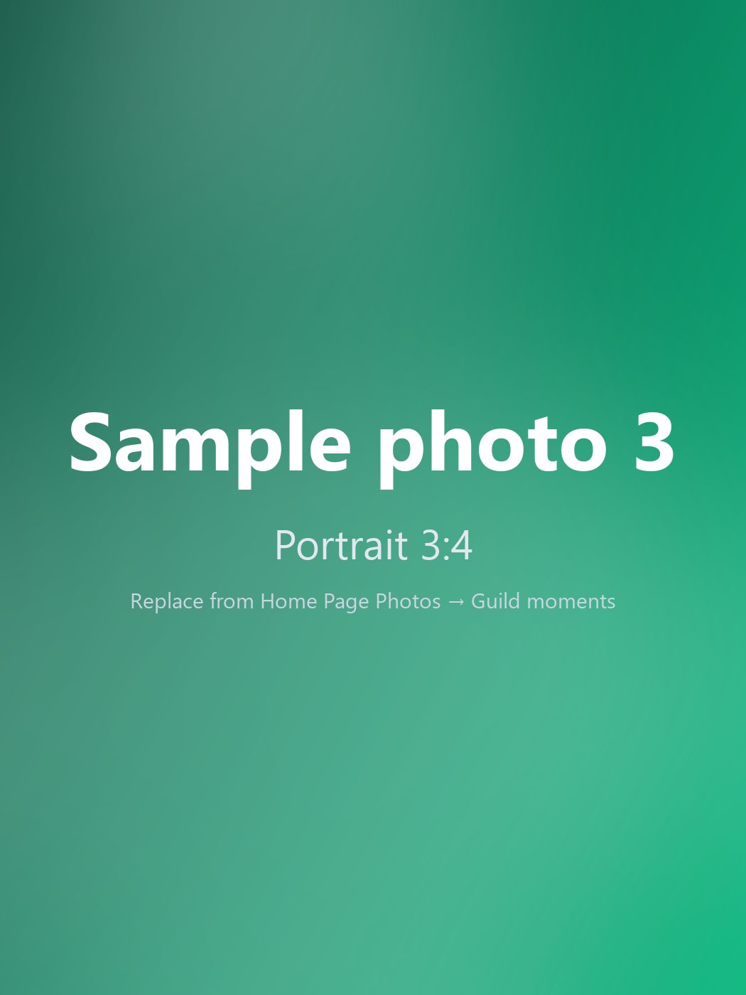 Sample caption, e.g. AGM 2026, New Delhi